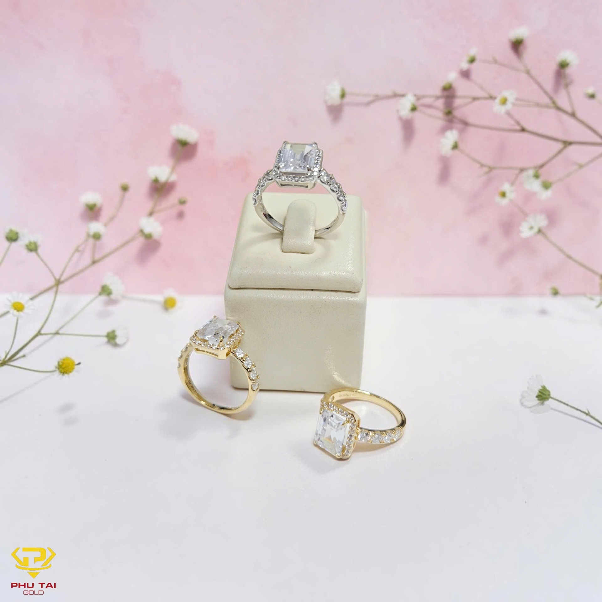 Nhẫn nữ vàng tây (mã NN 21107)